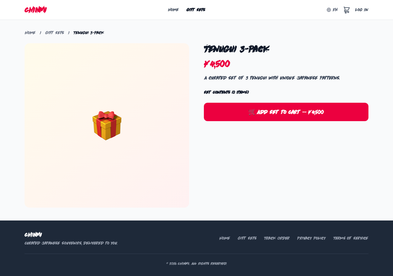 Purchasing Gift Sets